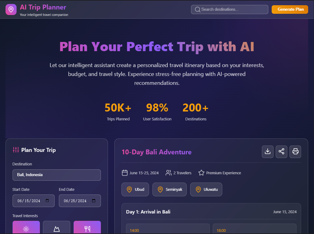 AI Trip Planner